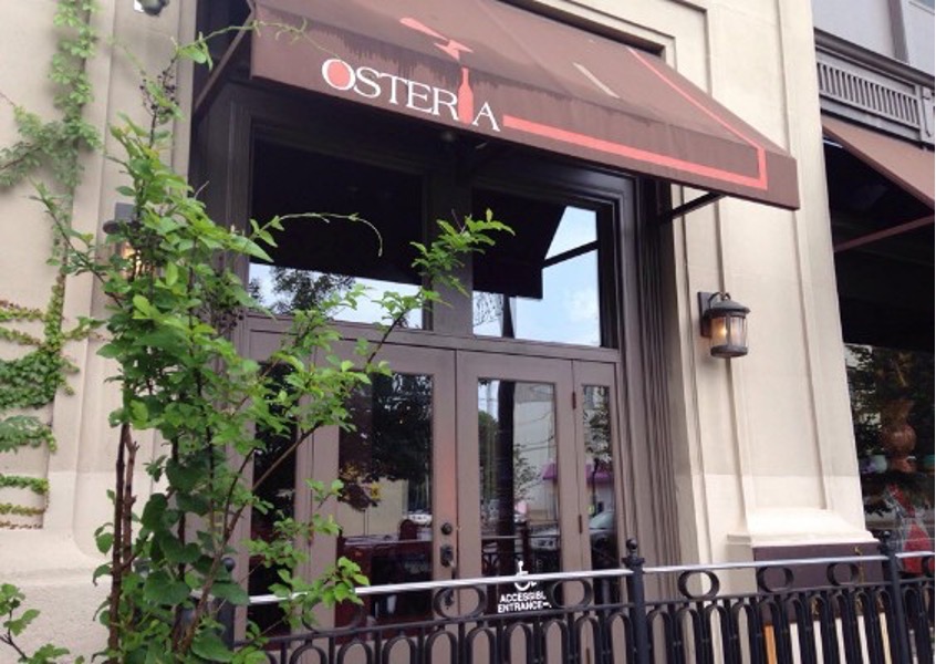 Osteria entrance